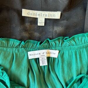 🌸 Women’s Size Large Sleeveless Blouse Set - Maison d'Amélie and Daniel Rainn